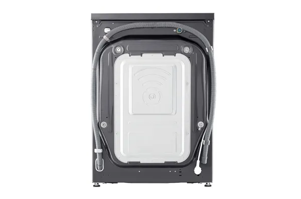 LG Serie R5 F4WR510SBM - Vaskemaskine - bredde: 60 cm - dybde: 62 cm - højde: 85 cm - frontbetjening - 10 kg - 1400 rpm - lys sort