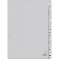 Intercalaire carton ECO, chiffres 1-52, 52 pièces