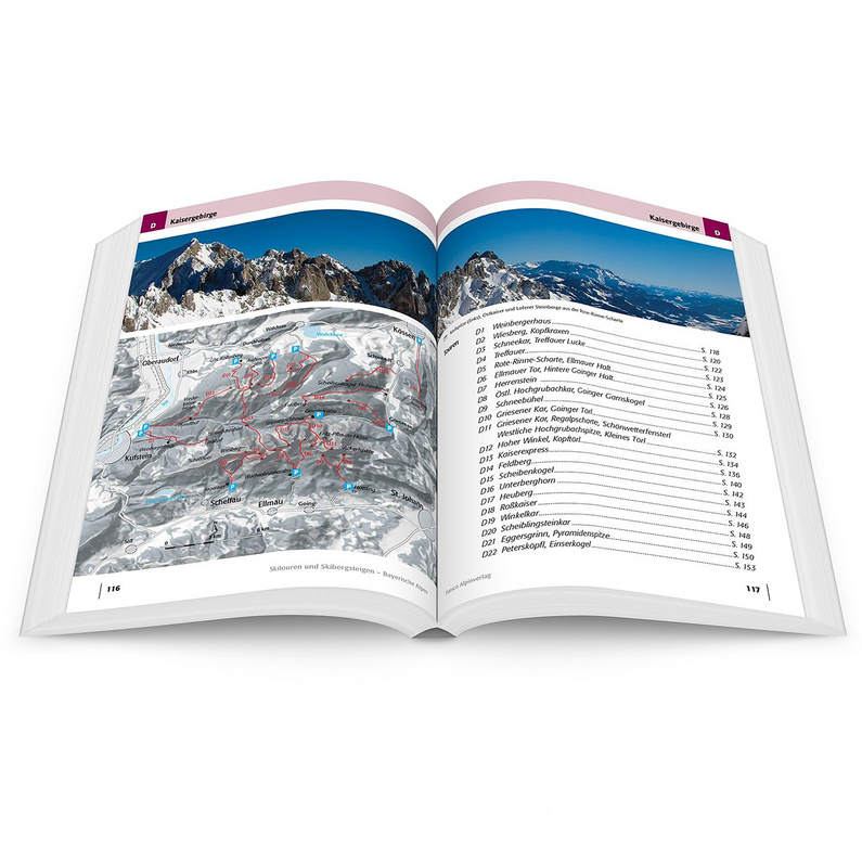 Panico Bayerische Alpen Skitourenführer