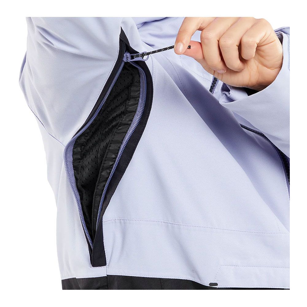 Volcom ASHFIELD - Veste ski Femme lilac ash