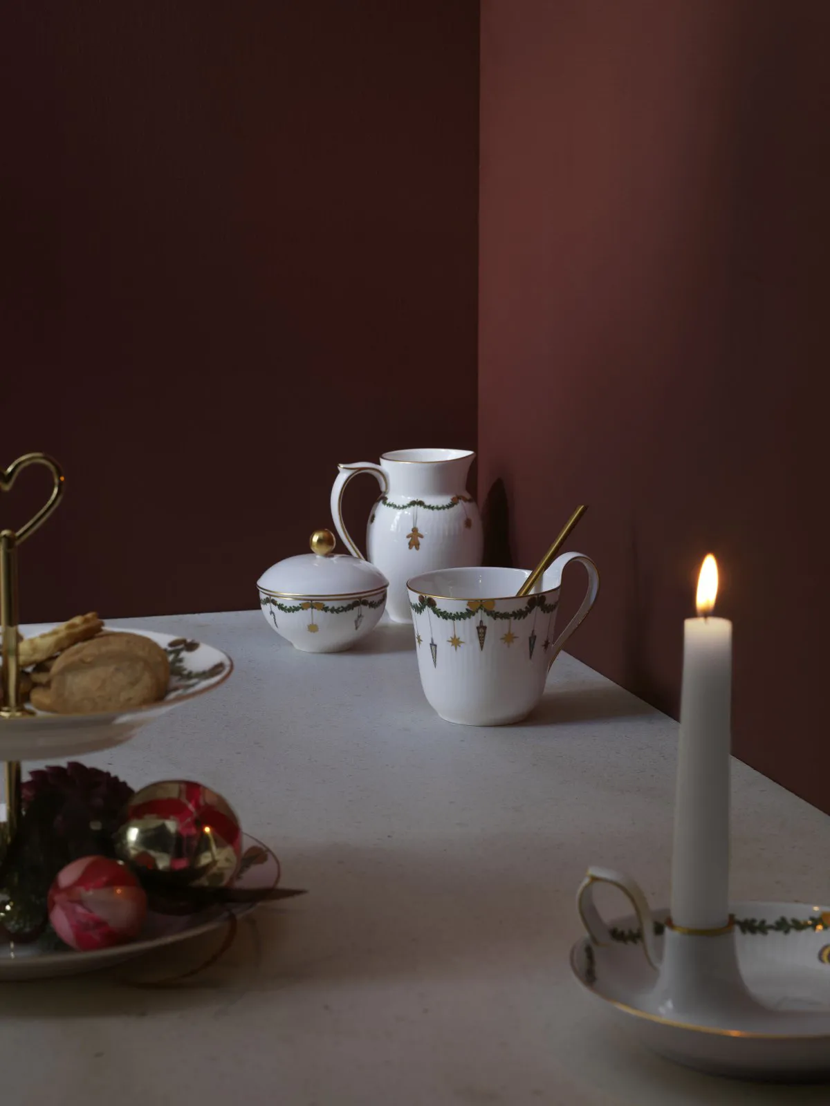 Royal Copenhagen Stjerne Riflet Jul Kop