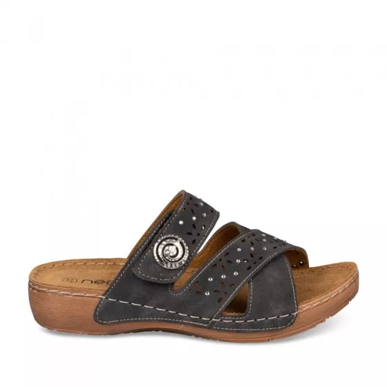 Mules GRIS NEOSOFT RELAX