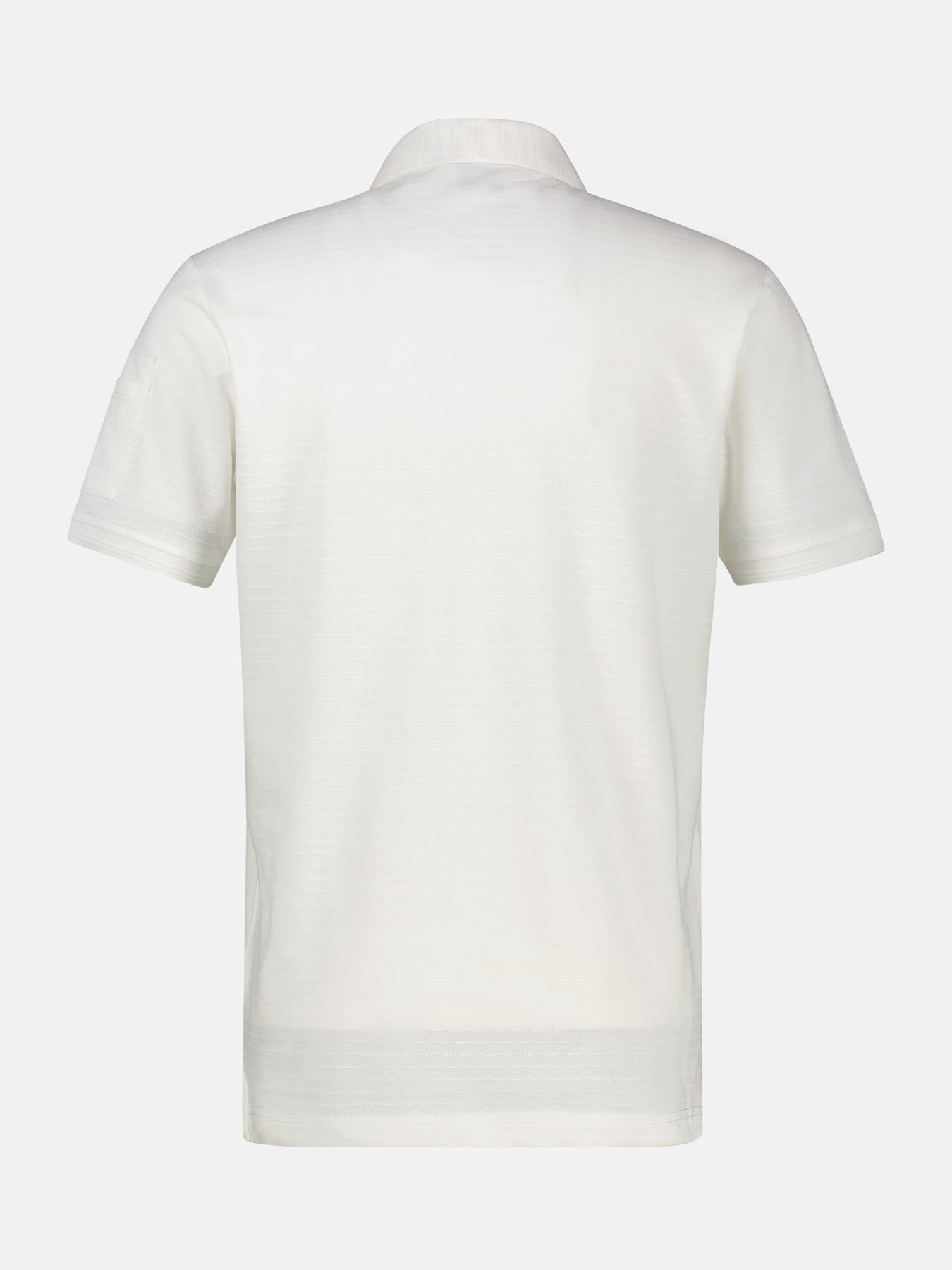 Herren Poloshirt, tonal gestreift