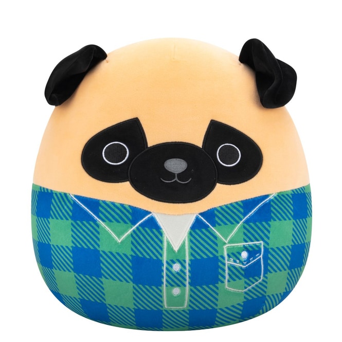 Squishmallows - Plüschfigur - Prince der braune Boxer - ca.  30 cm