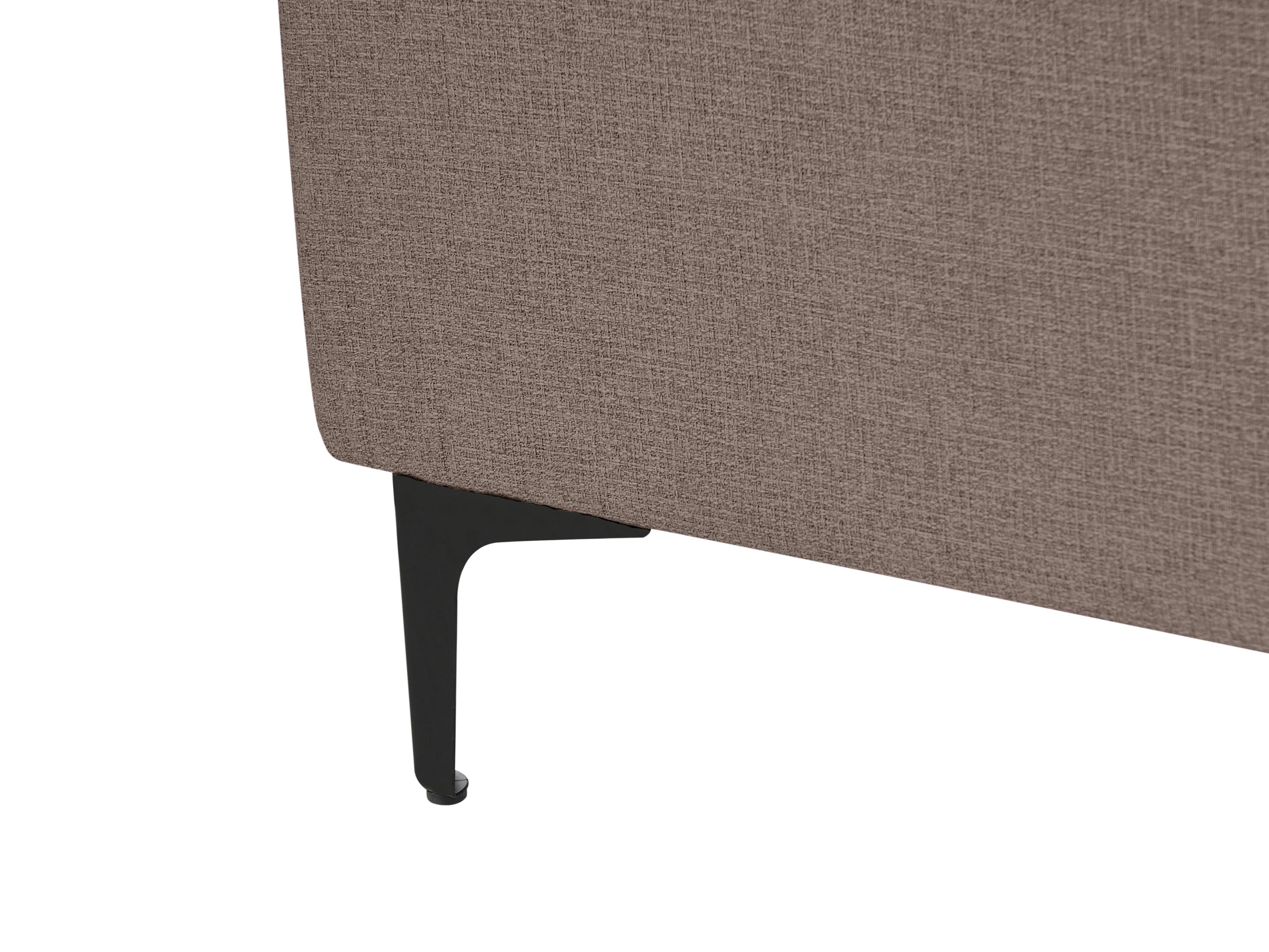 Ottomaan ABERDEEN Stof Taupe