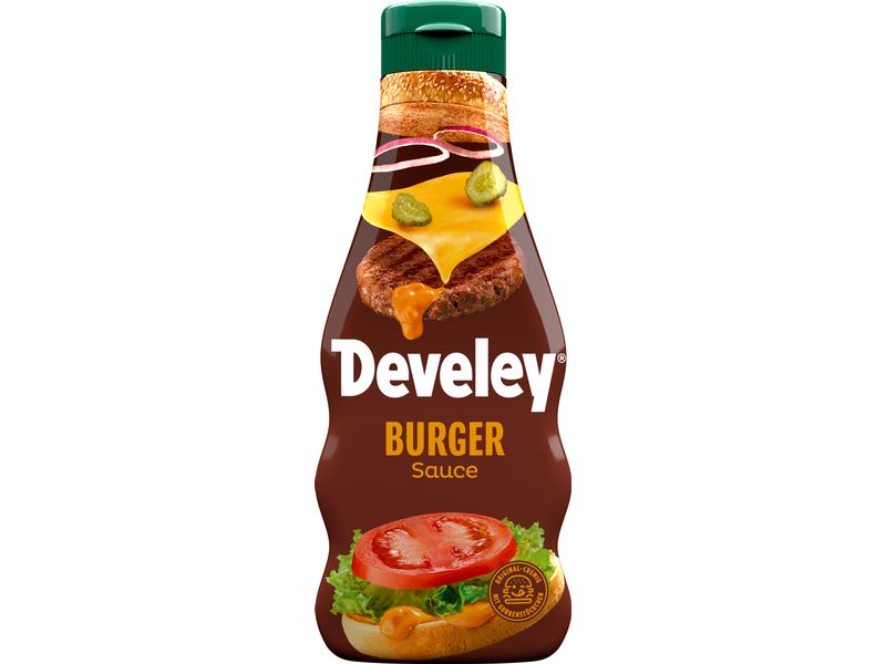 Develey Burger Sauce 250 ml Sauce verleiht jedem Biss einen unwiderstehlichen Geschmack