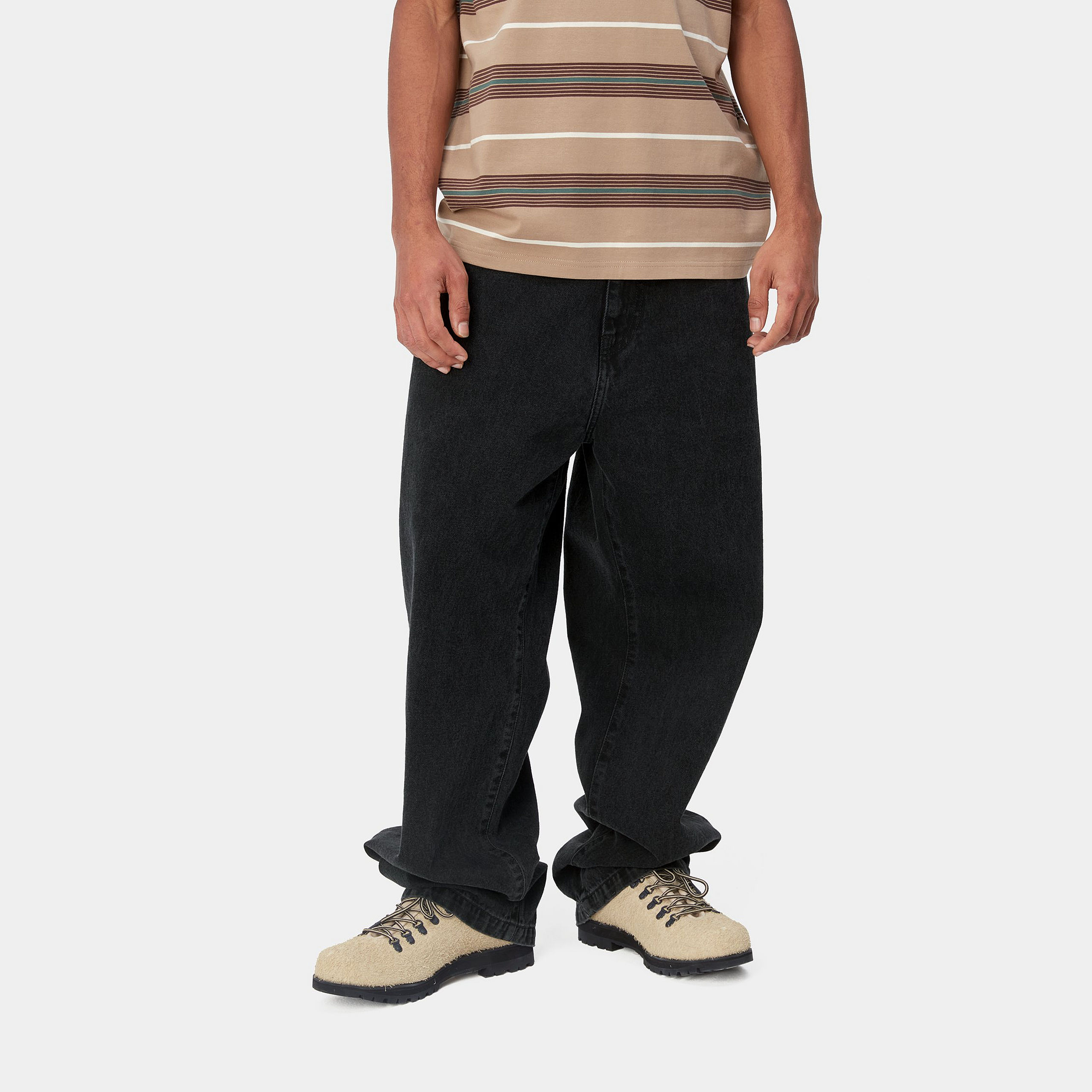 Carhartt WIP Landon Pant Blue Heavy Stone Wash