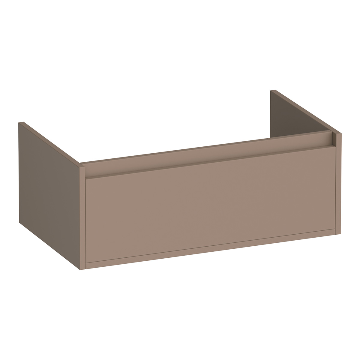 Brauer Hope onderkast 80cm met 1 softclose lade mokka mat
