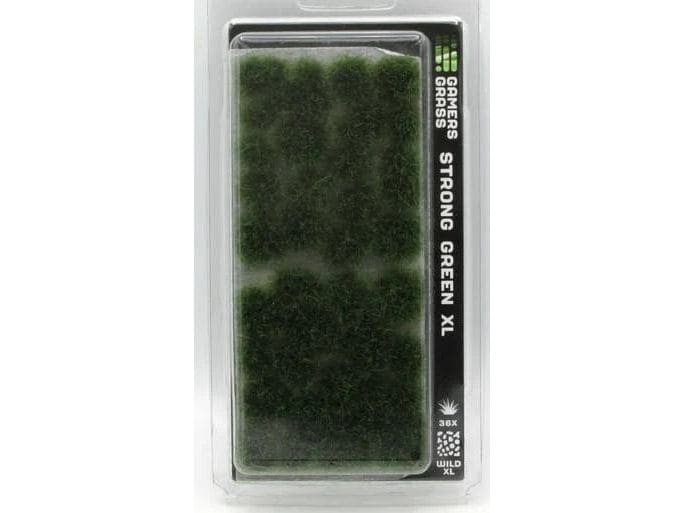GamersGrass Tufts Wild Strong Green XL 12 mm Hochwertige Tufts für den Gelände- und Miniaturenbau