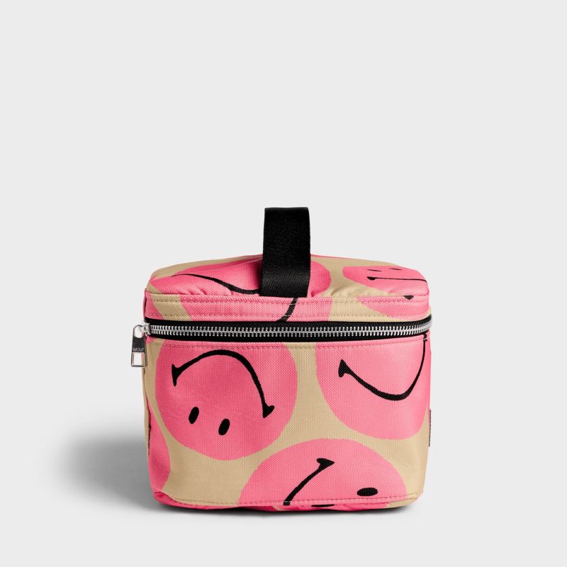 Trousse de toilette XL 19 cm Smiley Pink