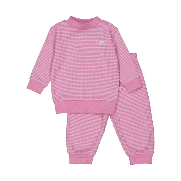 Feetje Wafel Pyjama Roze Melee Mt. 62