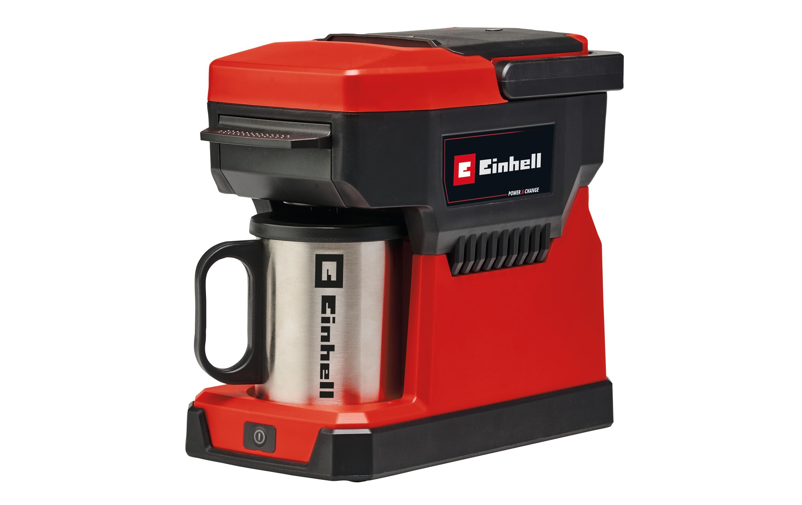 Filterkaffeemaschine TE-CF 18 Li-Solo Rot18 V Power X-Change Akku-Kaffeemaschine
