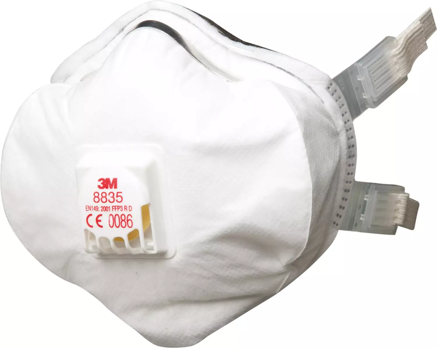 3M 8835  Stofmasker - FFP3 - Met ventiel