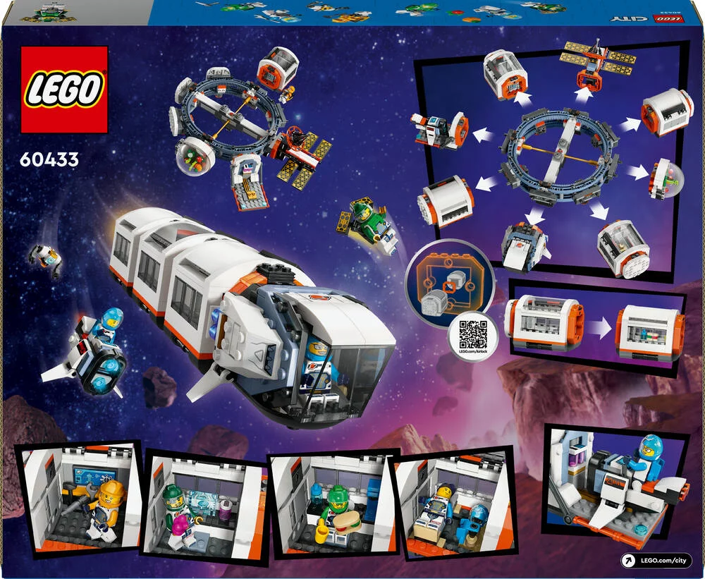 LEGO®CITY 60433 - LA STATION SPATIALE MODULAIRE