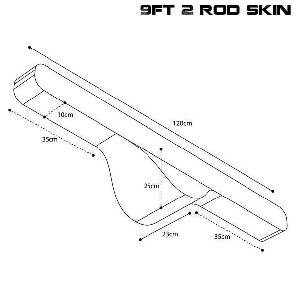 Fourreau Nash Scope OPS Soft Protect 2 Rod Skin
