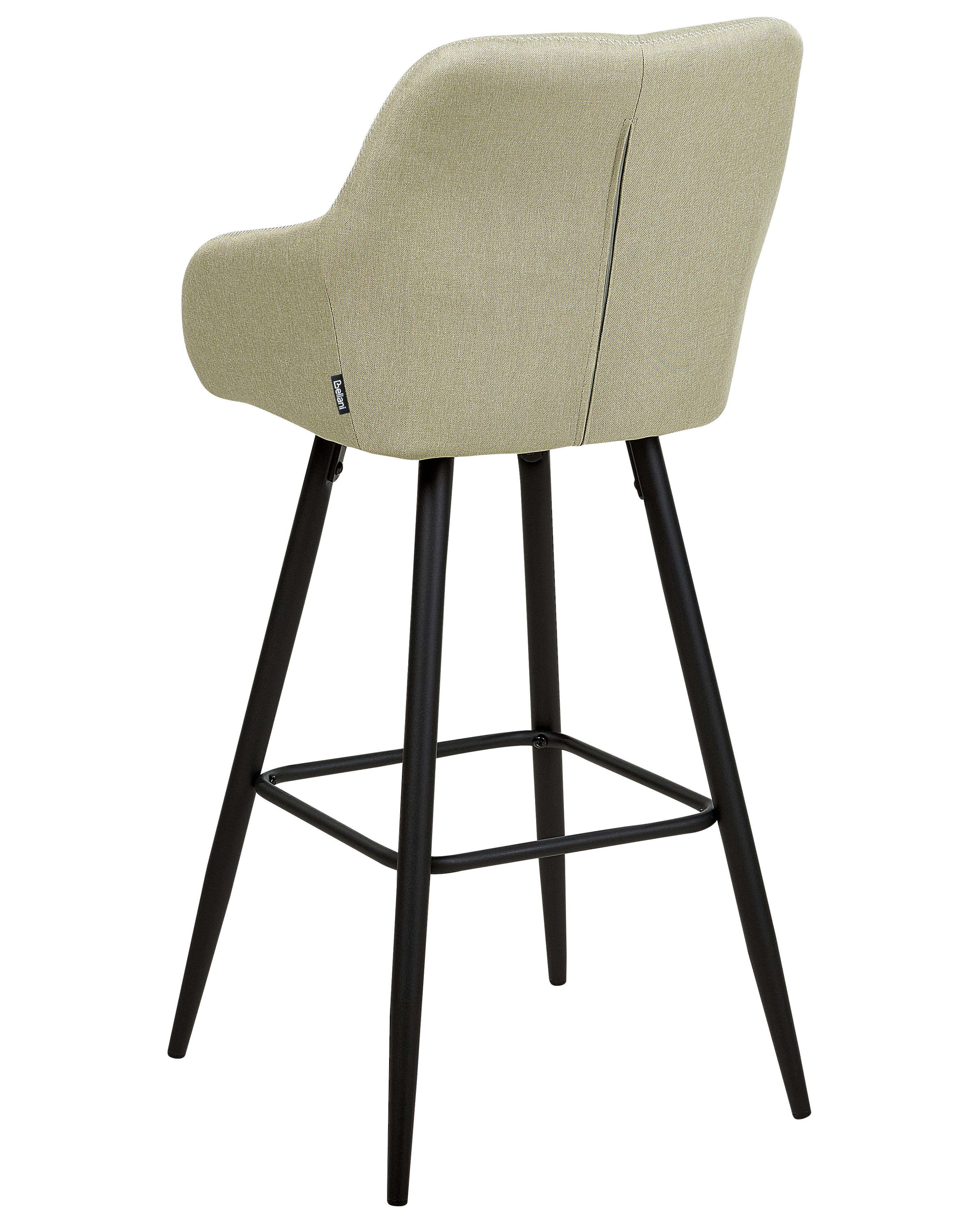 Set van 2 barstoelen DARIEN Lichtgroen