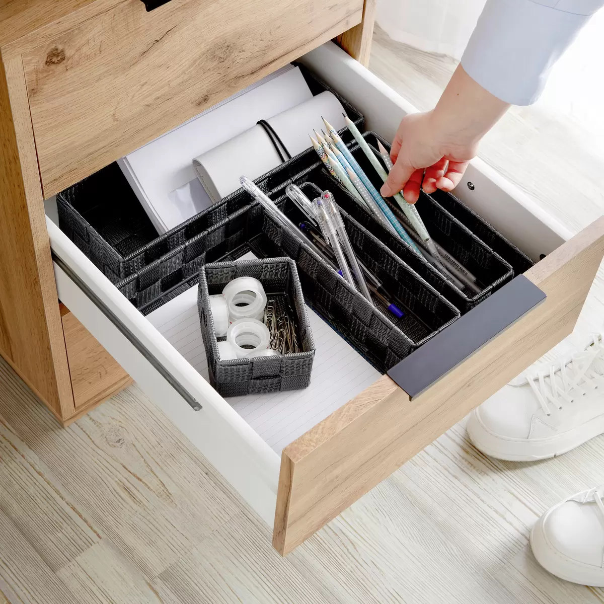 Schubladen Organizer Ondega Dunkelgrau