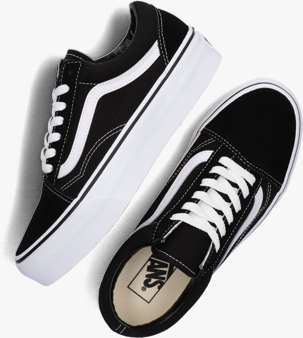 VANS zwarte vans lage sneakers ua old skool platform