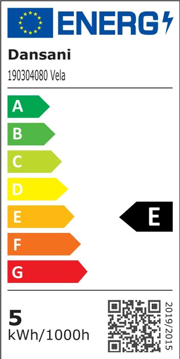 Vela LED-væglampe 5 W Scanbad by Dansani