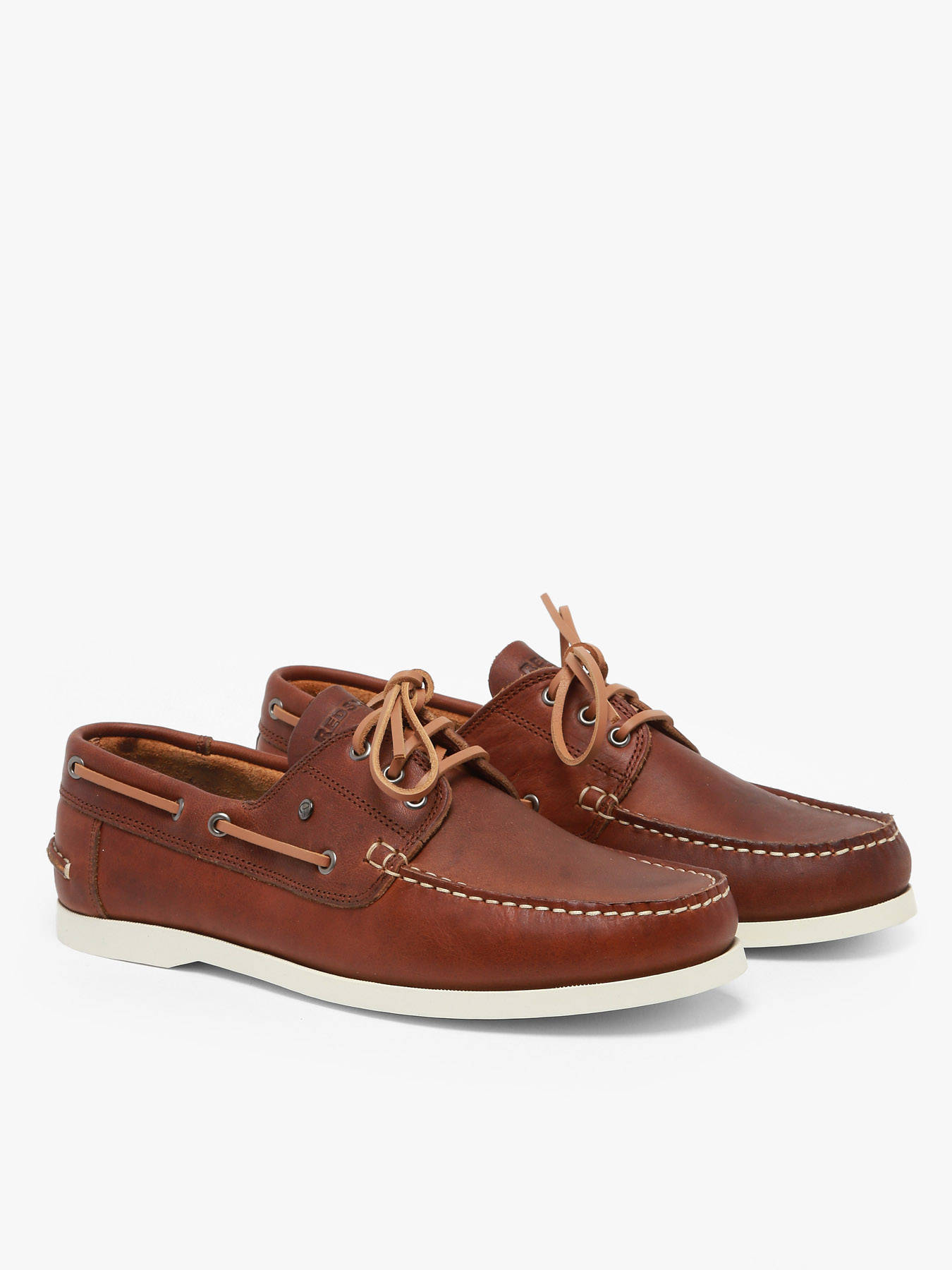 Chaussures bateau en cuir REDSKINS