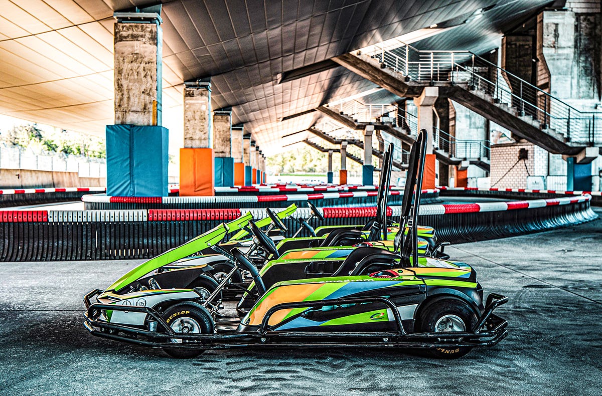 E-Kart fahren am Hockenheimring