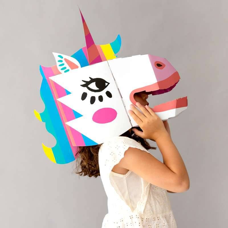 Masque 3D licorne Lily Omy