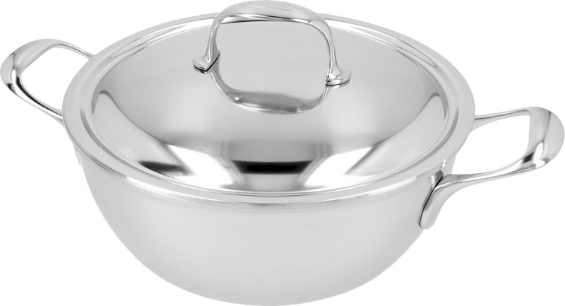 Demeyere Atlantis Conische Braadpan met Deksel, 24cm