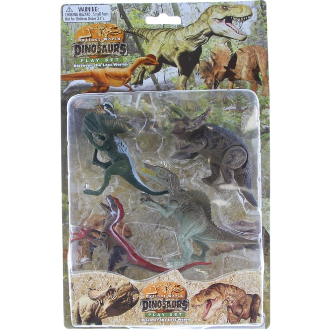 Besttoy - Dinosaurier Spielset - 4 Figuren