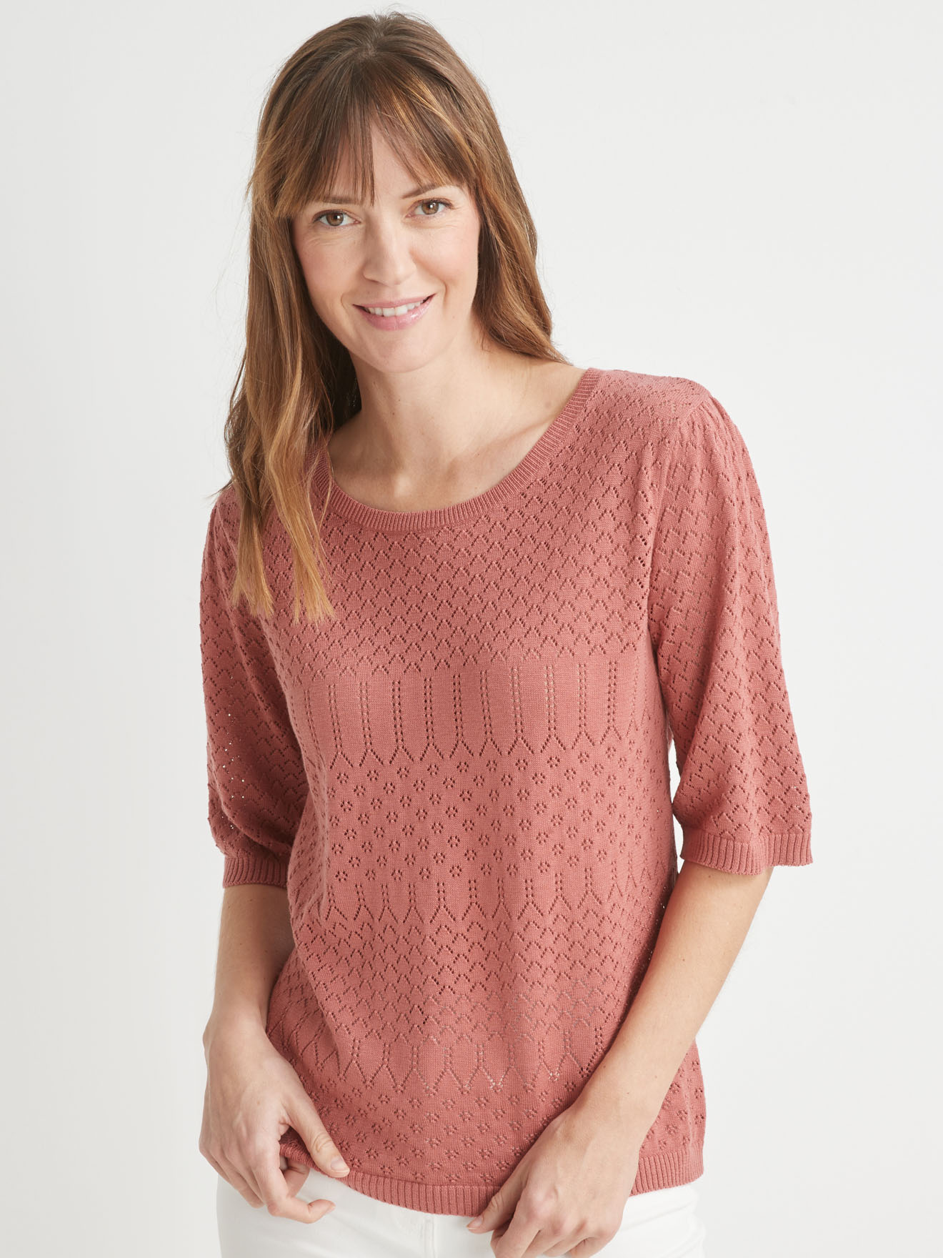Pull manches au coude