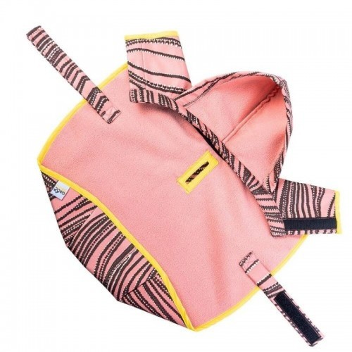 Capa de chuva Lola Softshell para cães, rosa