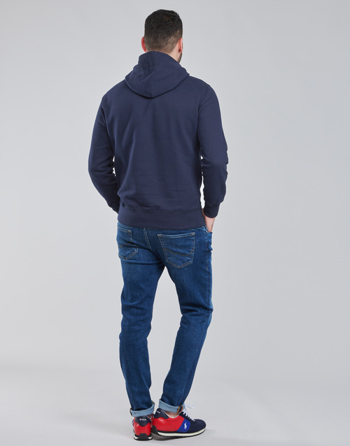 Polo Ralph Lauren - SWEAT A CAPUCHE MOLTONE EN COTON Azul