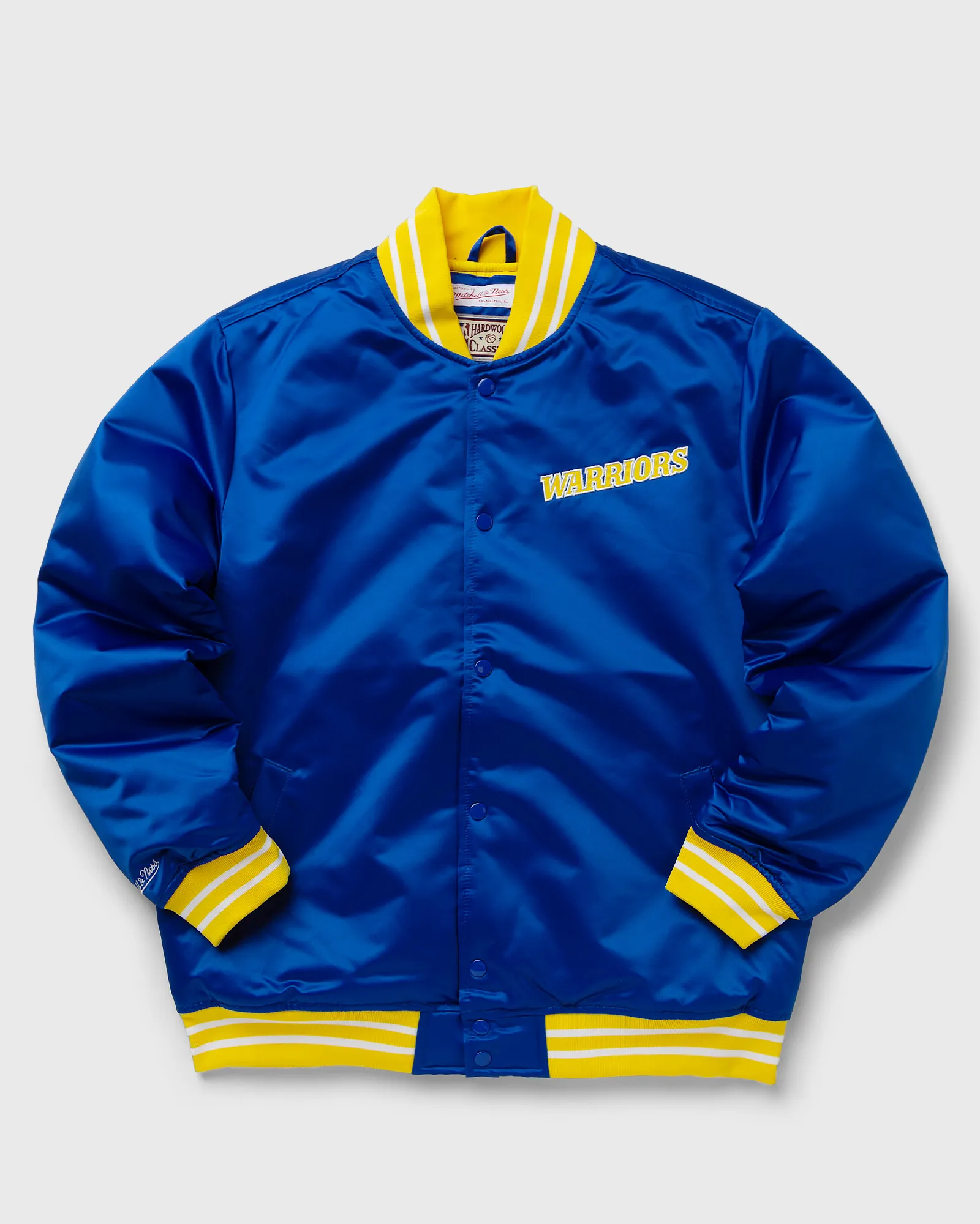 Mitchell & Ness NBA Heavyweight Satin Jacket Golden State Warriors