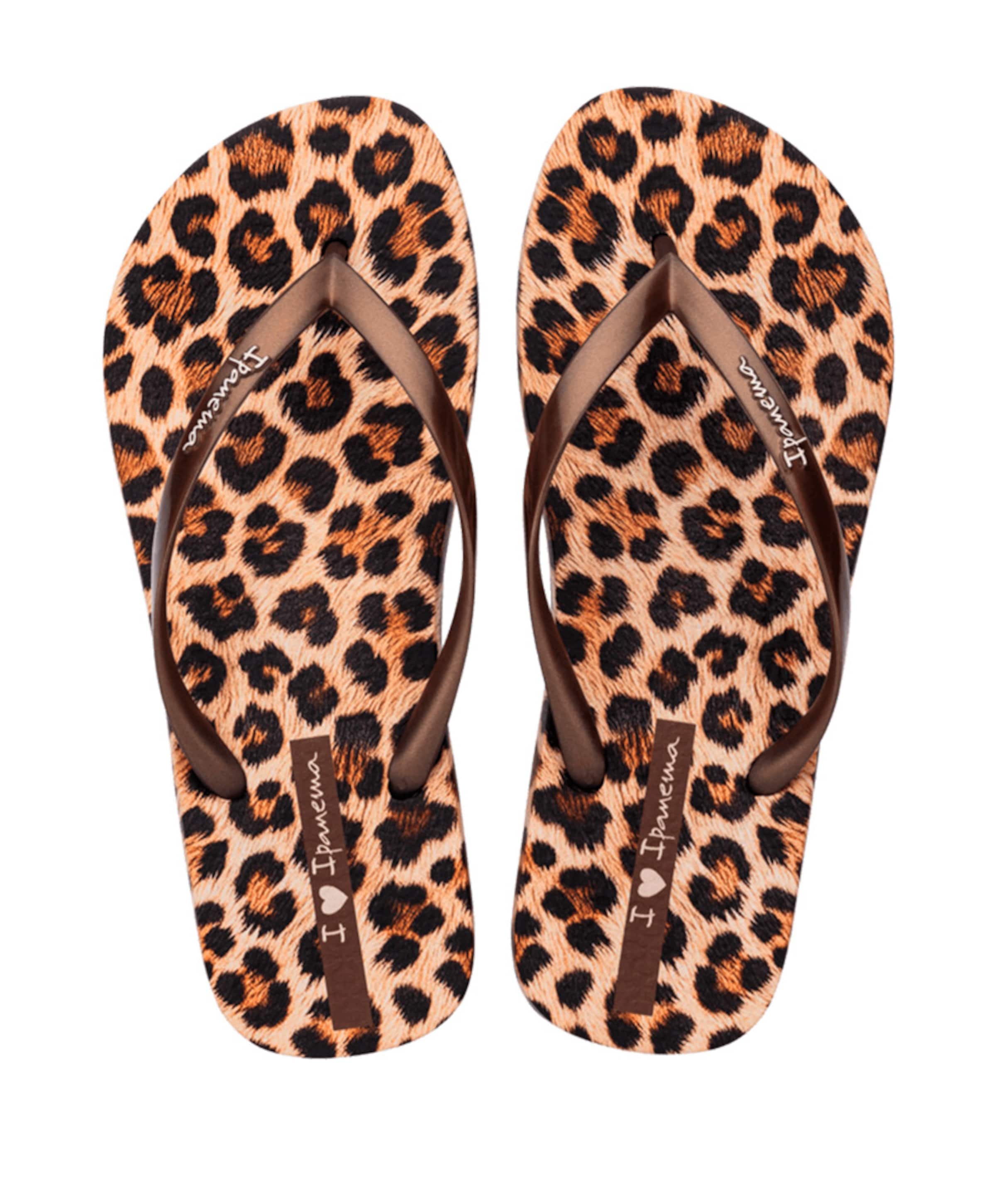 Ipanema Ipanema Animal Print dames slipper beige