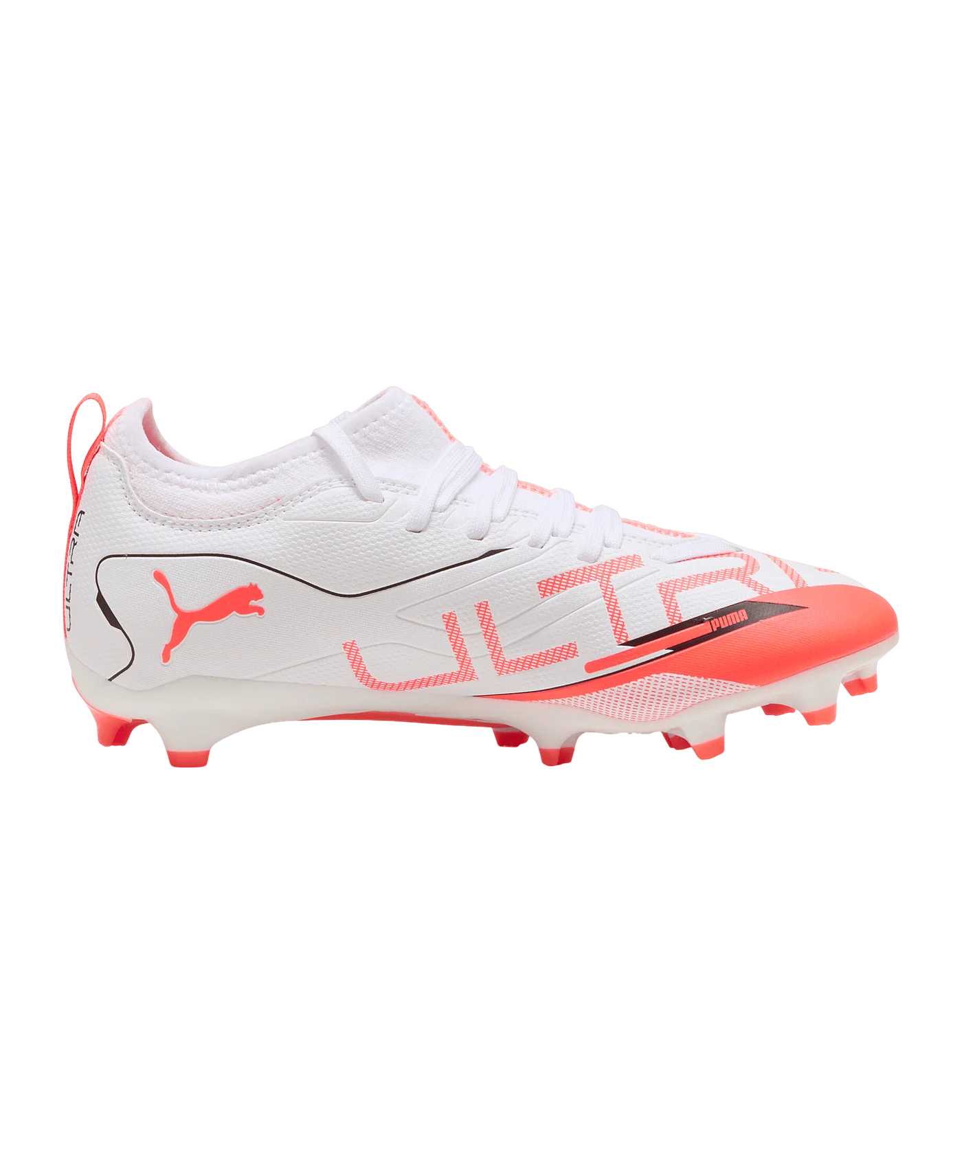 PUMA ULTRA 5 Match FG/AG Unlimited Kids Weiss F01