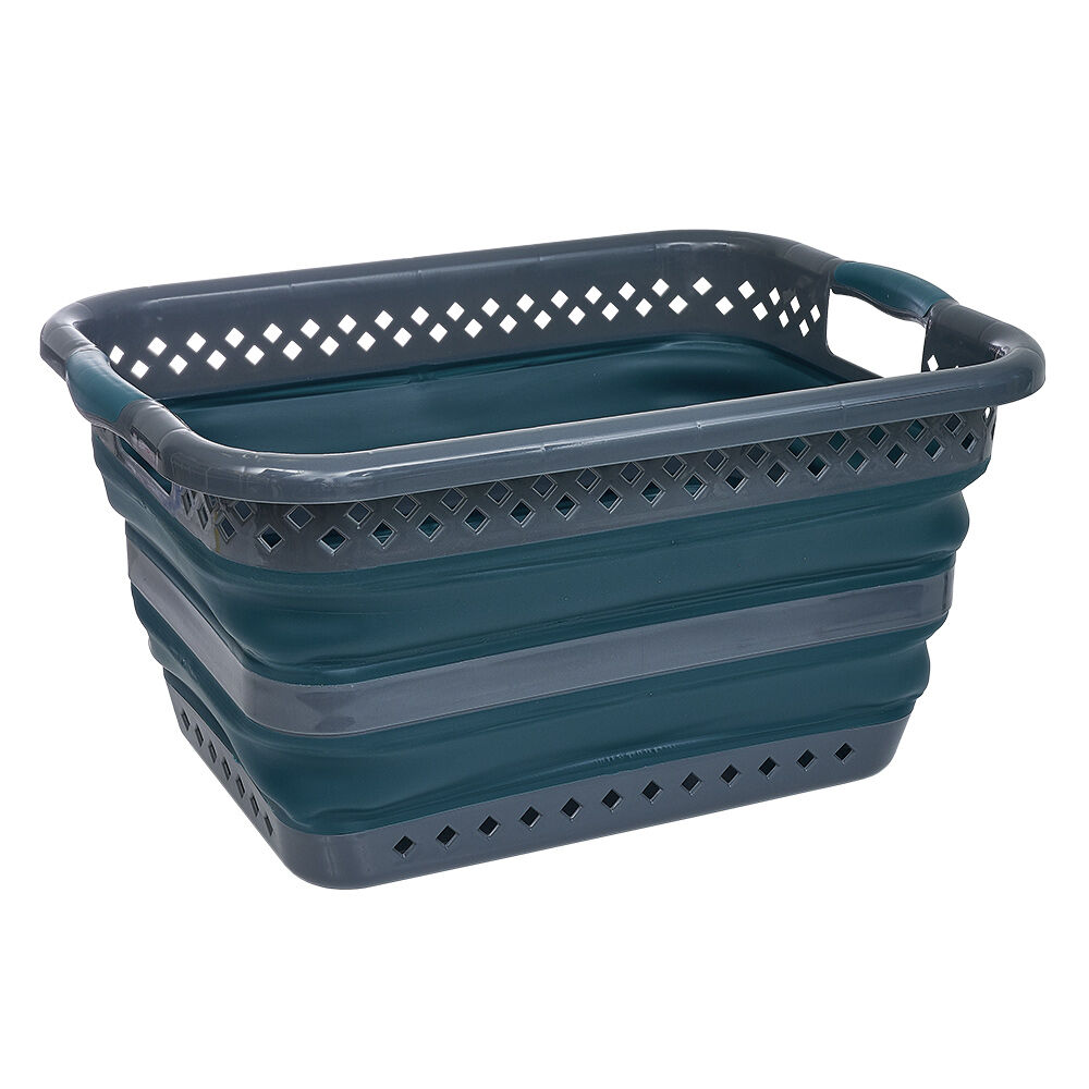 Bassine à linge rétractable 60x44xH9/30 cm