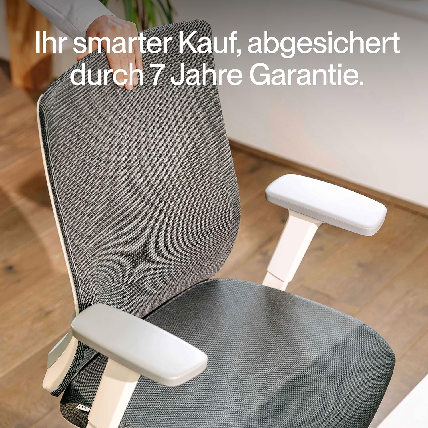 Ergo Bürostuhl Ergonomisch ohne Armlehnen Schwarz | Schreibtischstuhl mit Synchronmechanik, Lordosenstütze & Sitzhöhenverstellung | Bequemer Office Chair, PC & Büro Stuhl | Flexibler Drehstuhl