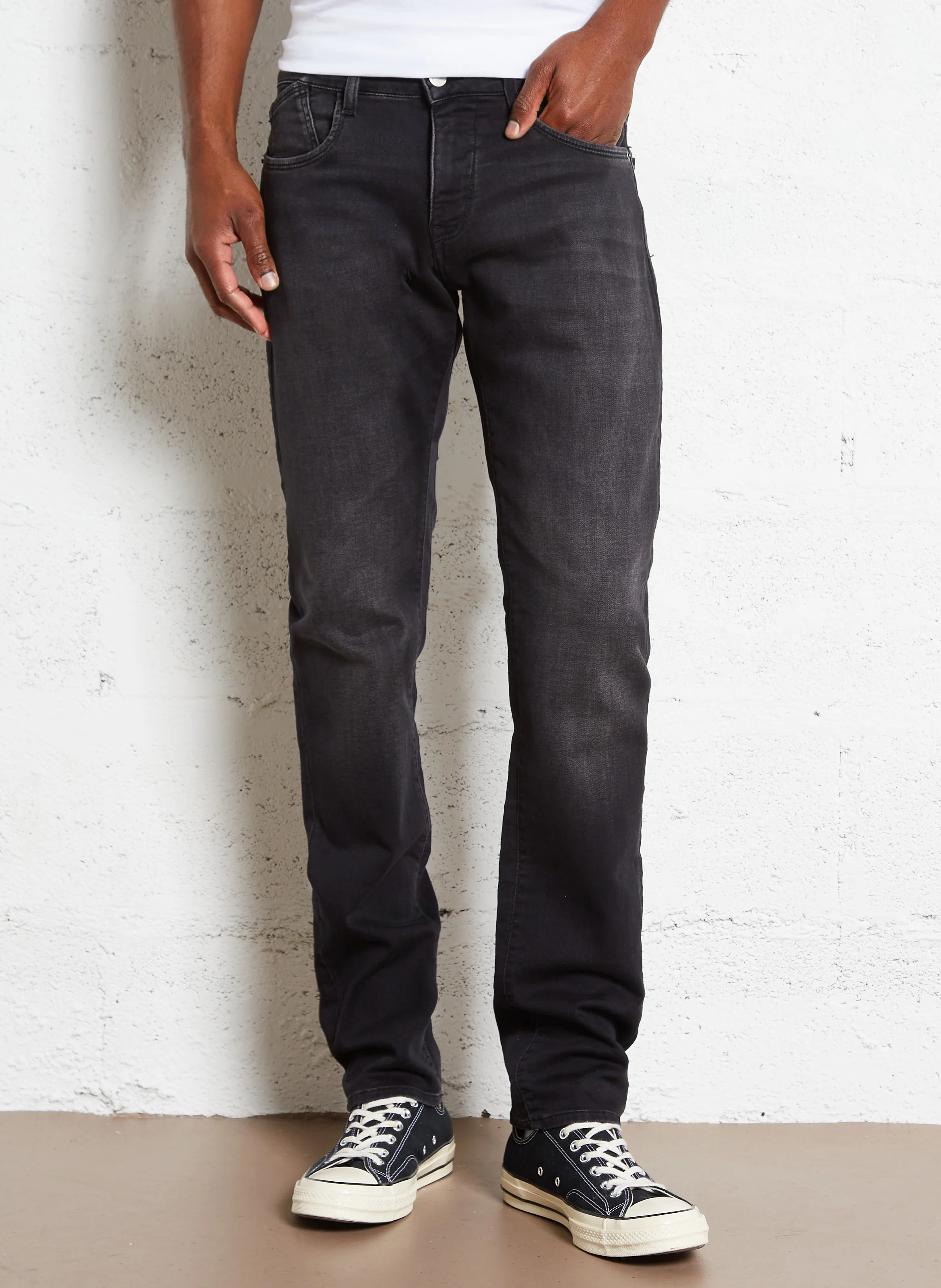800/12JO - Jean regular-fit | Noir