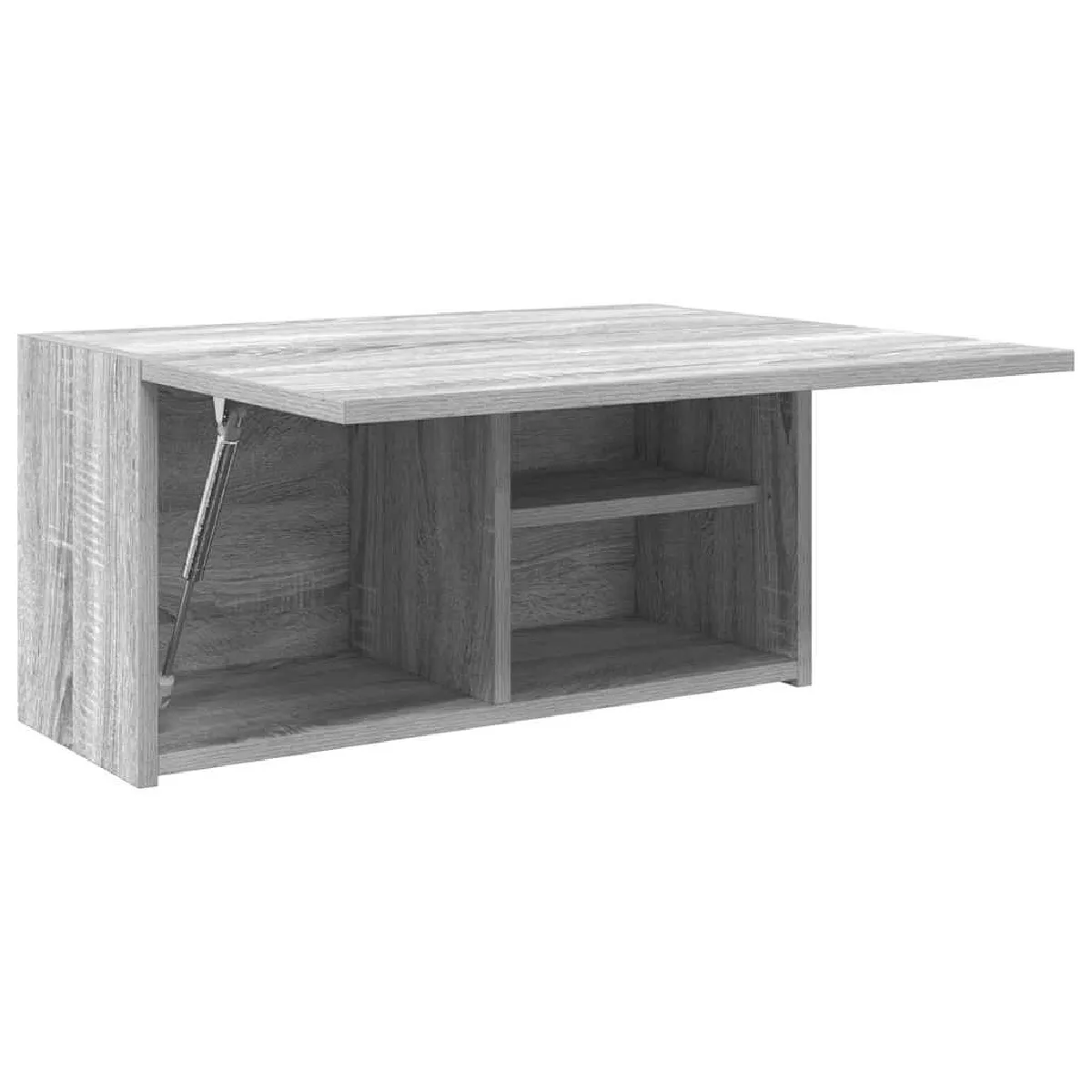 vidaXL Armoire murale de bain - Sonoma gris