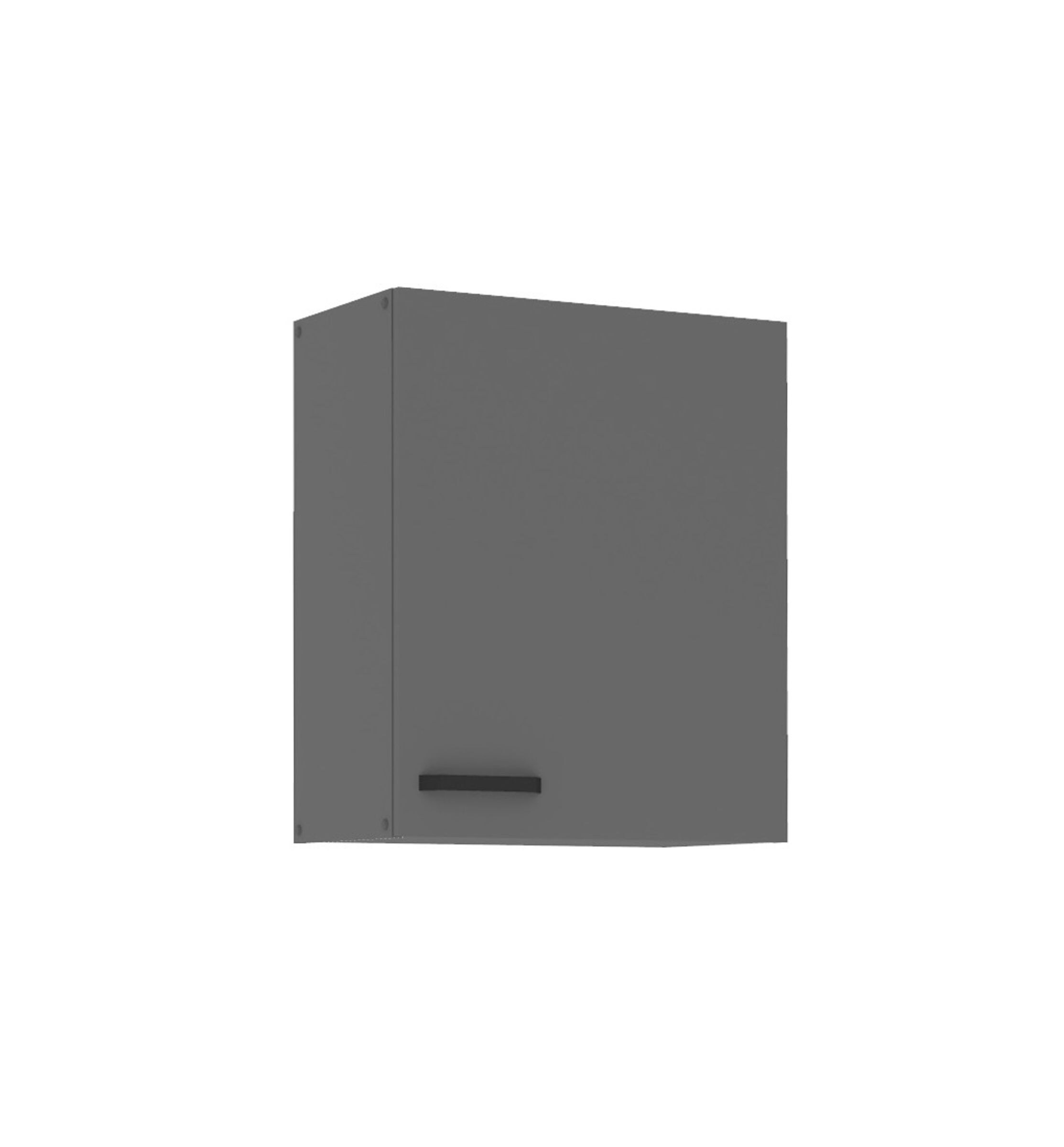 Küche NESSA Hängeschrank 60 cm Anthrazit Küchenzeile Küchenblock Einbauküche