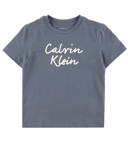 Calvin Klein T-Shirt - Colour Logo - Grisaille Grey