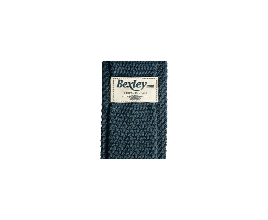Cravate tricot homme Vert Bouteille