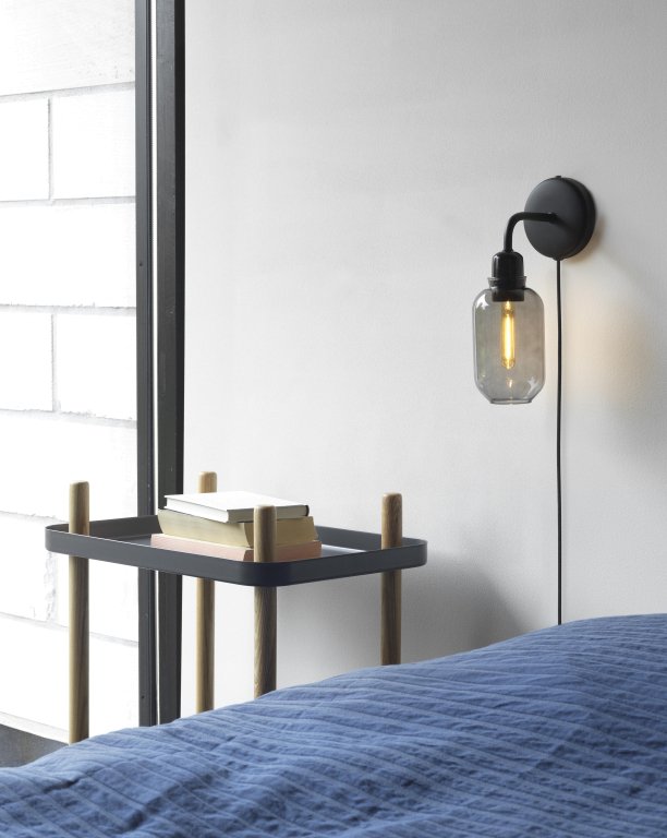 Normann Copenhagen Amp wandlamp goud, groen