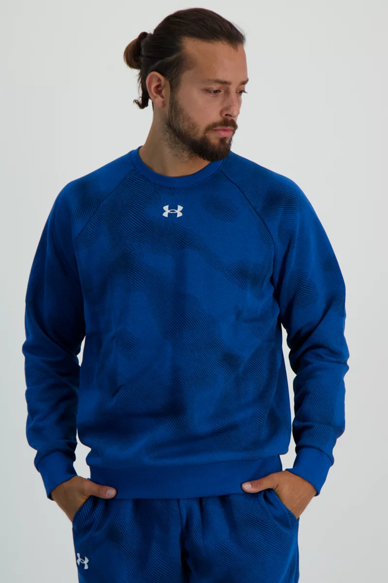 Under Armour UA Rival Fleece Printed Herren Pullover