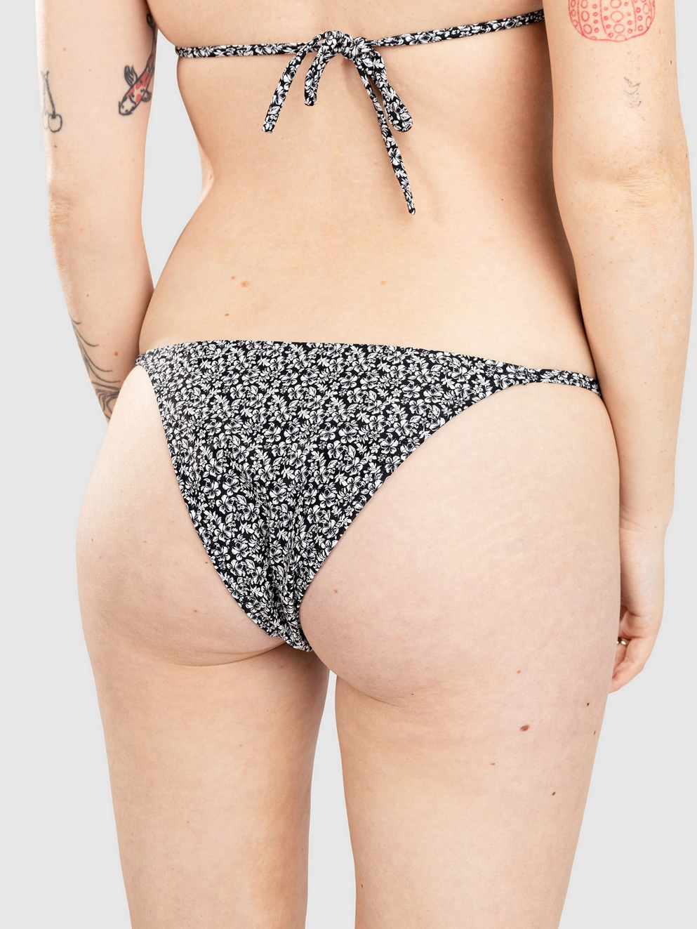 Hurley Capitolo Tab Side Bikini Bottom black
