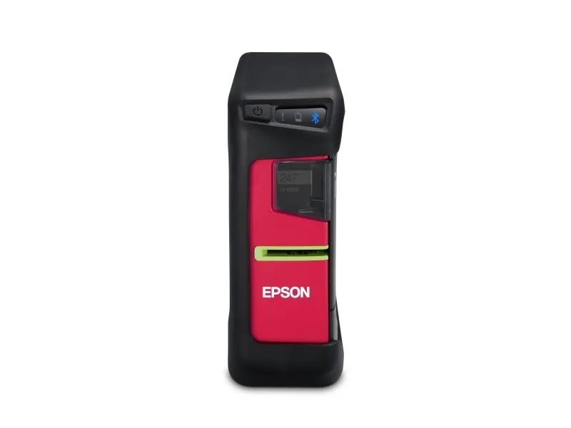 Epson LabelWorks LW-Z710 - Etikettemaskine - S/H - termo transfer - Rulle (2,4 cm) - 180 dpi - op til 15 mm/sek. - USB, Bluetooth - skærer - sort, bleg grå