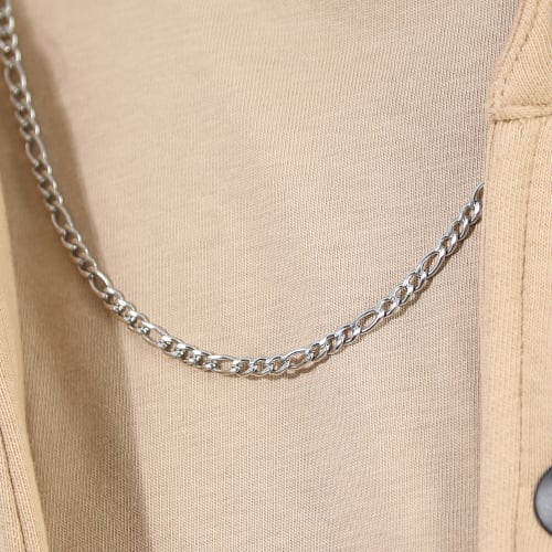 Collier Maille Figaro 3.5mm Argenté