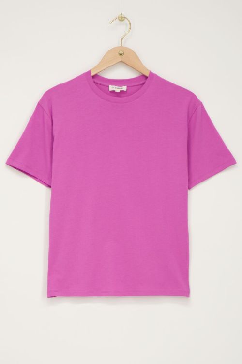 Roze T-shirt le temps