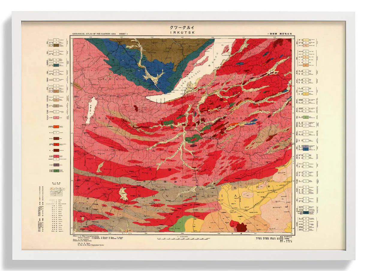 Geologie Asiens - Russland