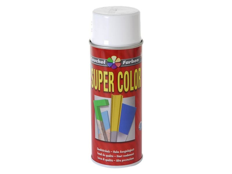 Knuchel Lack-Spray Super Color 400 ml Perlweiss 1013 Farb-Spraydose für den Aussen- und Innenbereich