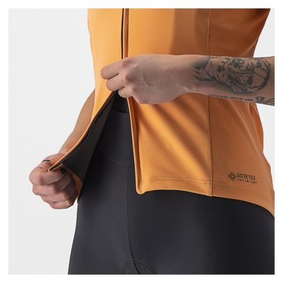 Maillot Manches Courtes Femme Castelli Perfetto Ros 2 Wind Orange